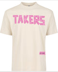 Takers “Tape” Tee (Cream/Pink)