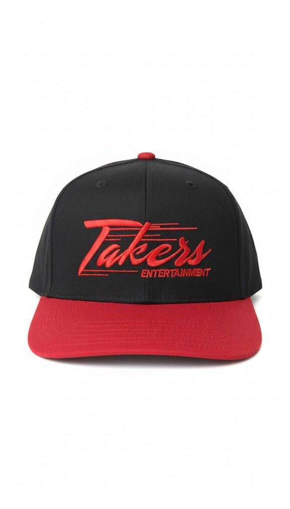 Takers Ent Hat (Black/Red)