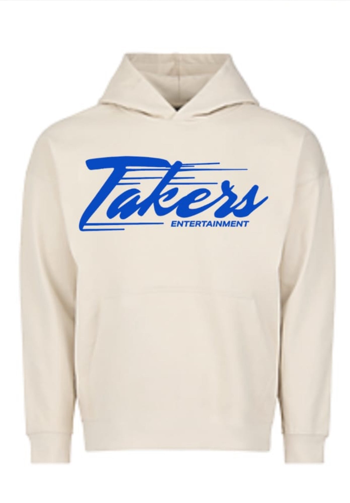 Takers Hoodies (Cream/Royal Blue)