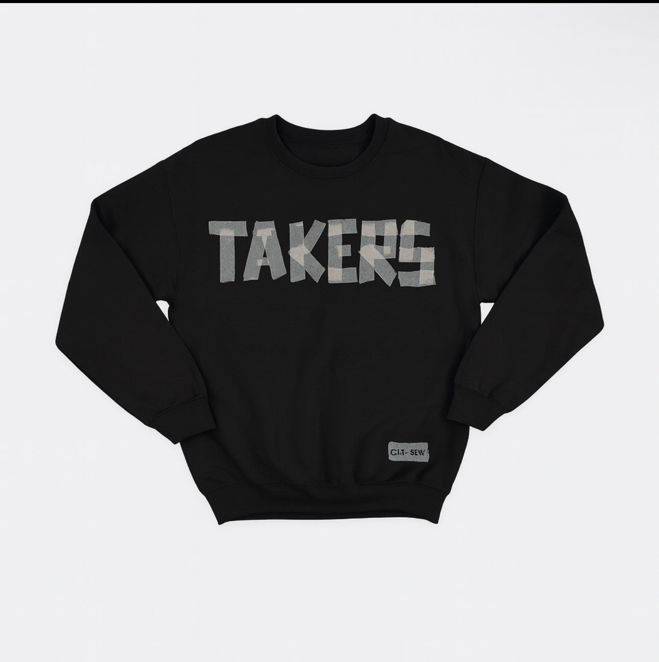Takers “Tape” Crew Neck (Blk)