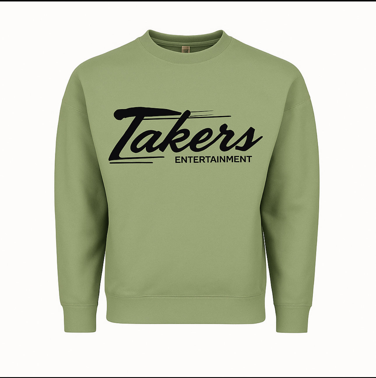 Takers Crew Neck(Olive Oil)