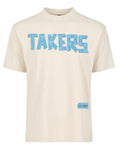 Takers “Tape” Tee Cream/Baby blue