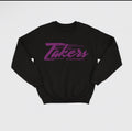 Takers Crew Neck (Blk/Purple)