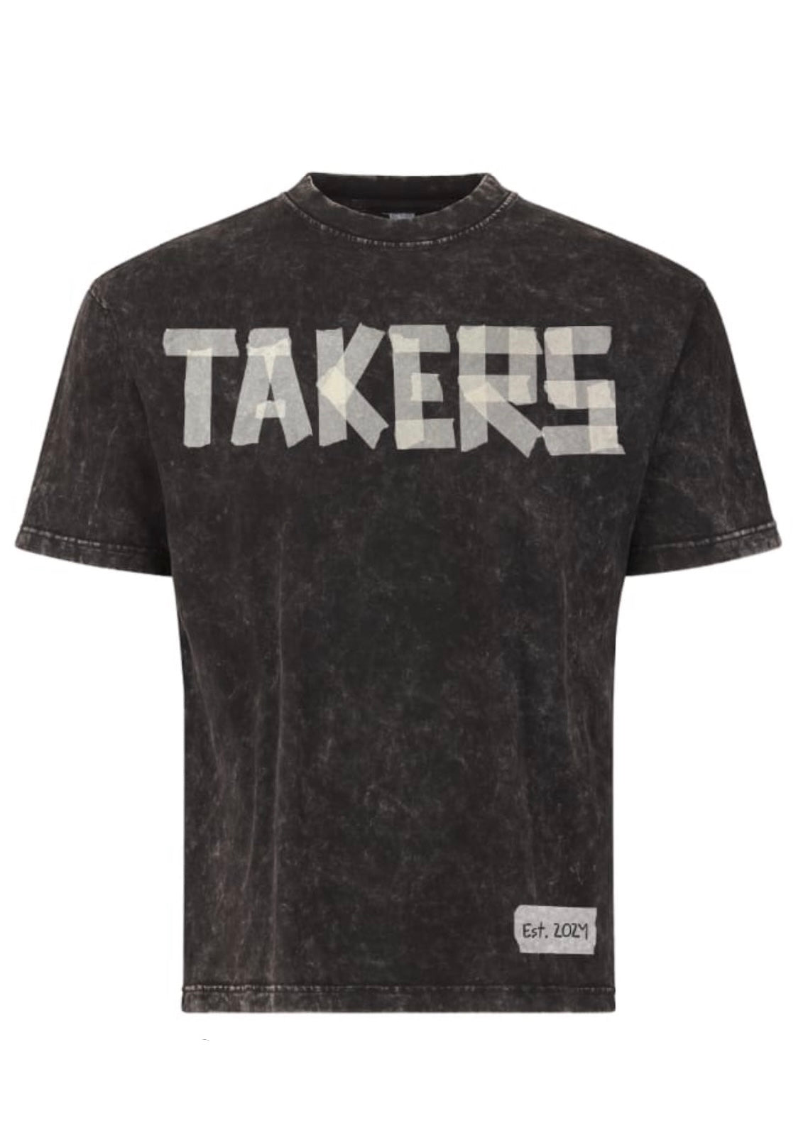 Takers "Tape" T-Shirt (Ash Black)