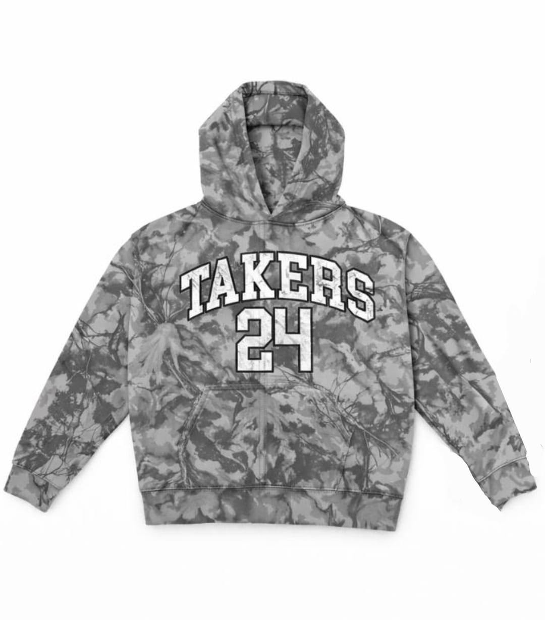 Takers Camo Hoodie (Wolf Grey)