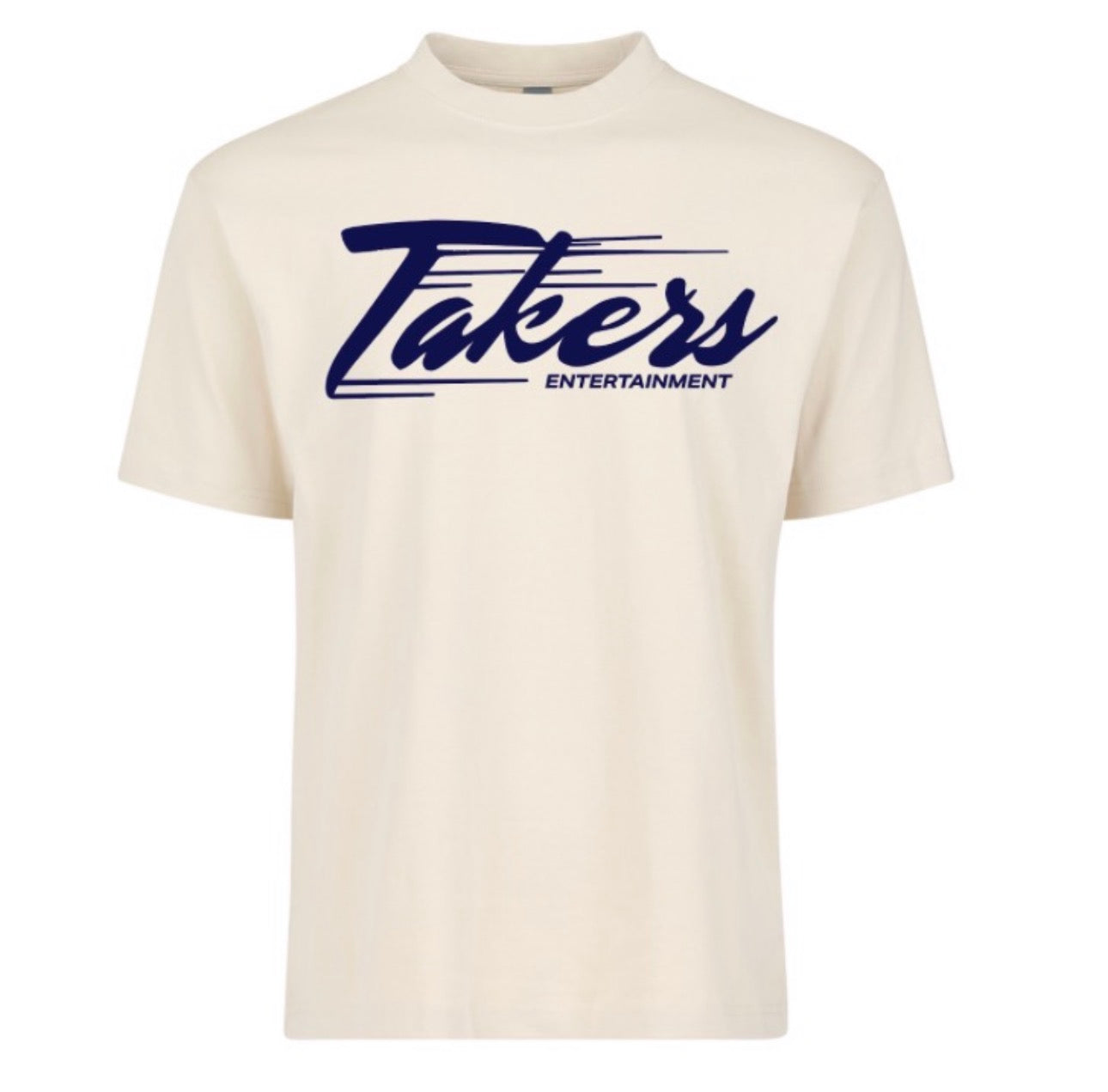 Takers Tee (Cream/Navy)