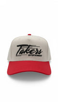 Takers Ent Hat (Cream/ Red/ Black)