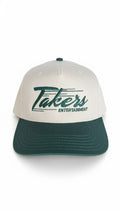 Takers Ent Hat (Cream/ Green)