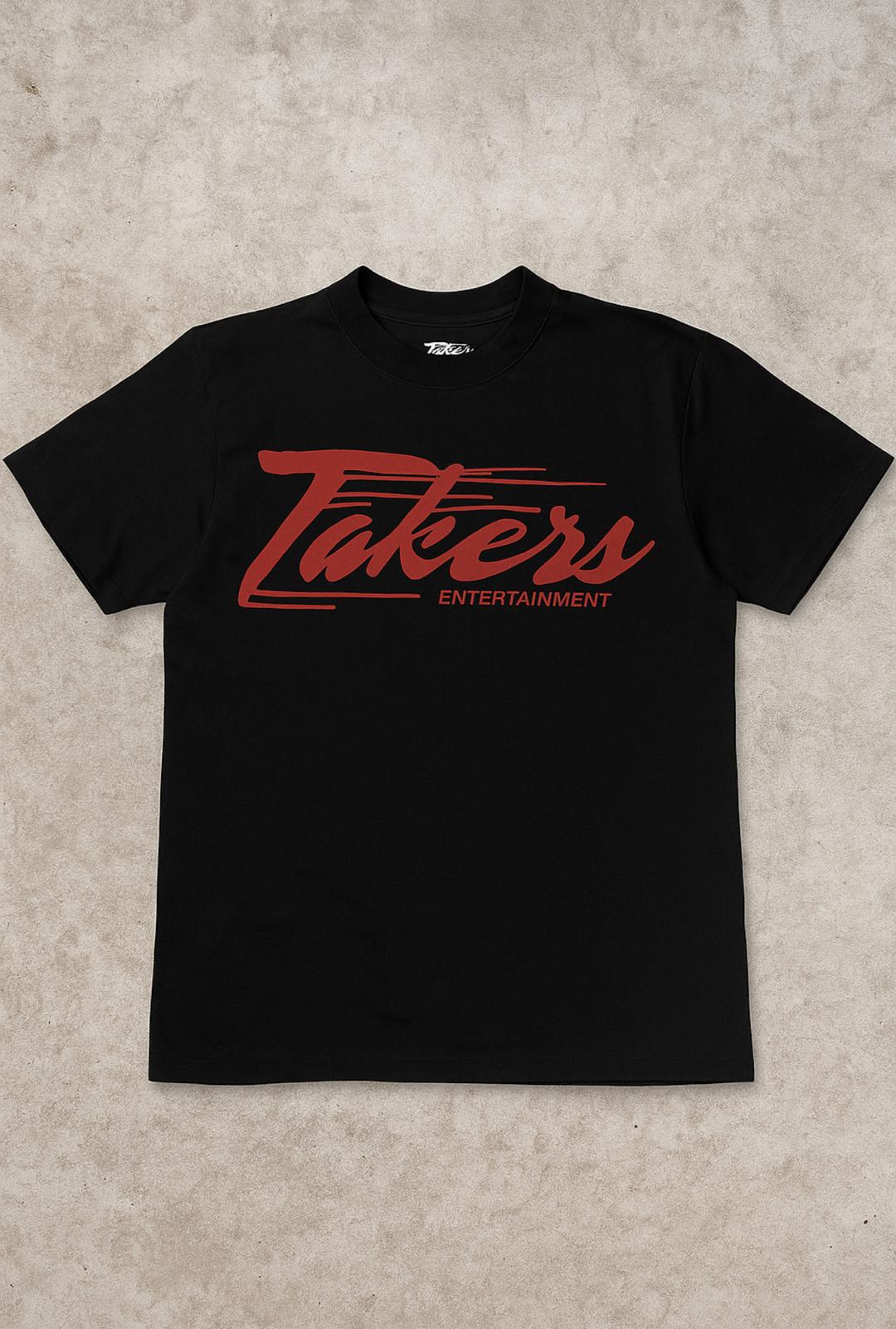 Takers Tee (Black/Red)
